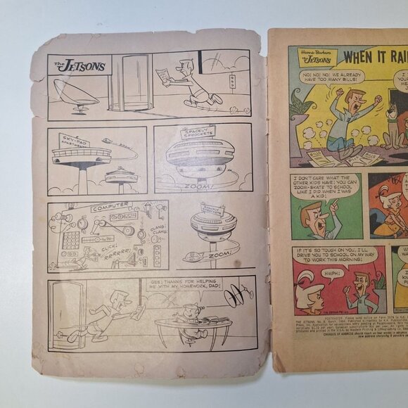 Jetsons Comic Book 10041-403 March 1964 Hanna Barbera Future Robot Rosey George - Picture 5 of 14